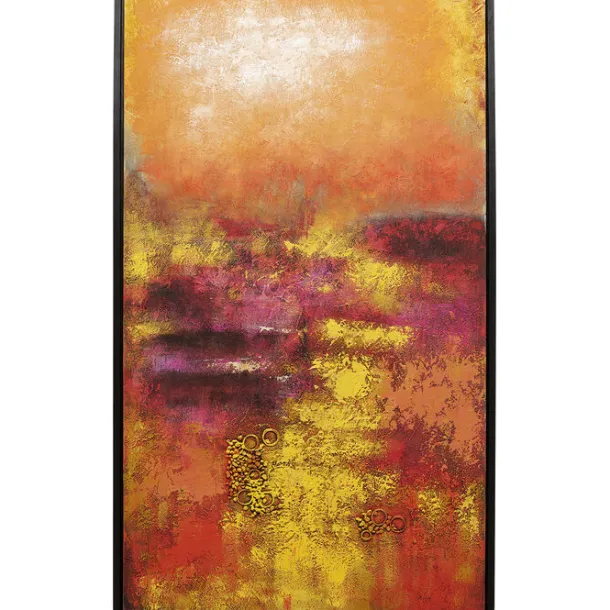 canvas_picture_jardin_red_0.webp New KARE Design Canvas Picture Jardin Red 125x215cm