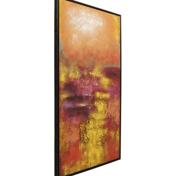 canvas_picture_jardin_red_1.webp New KARE Design Canvas Picture Jardin Red 125x215cm