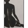 Outlet KARE Design Canvas Picture Nude Lady 70x110cm