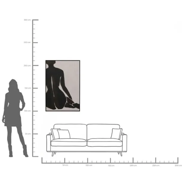 canvas_picture_nude_lady__4.webp Outlet KARE Design Canvas Picture Nude Lady 70x110cm