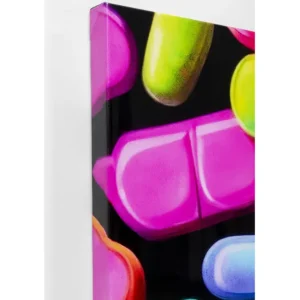 Fashion KARE Design Canvas Picture Pastilla Colore 70x140cm