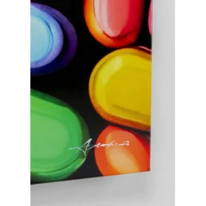 Fashion KARE Design Canvas Picture Pastilla Colore 70x140cm
