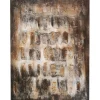 Clearance KARE Design Canvas Picture Shadows Brown 90x120cm