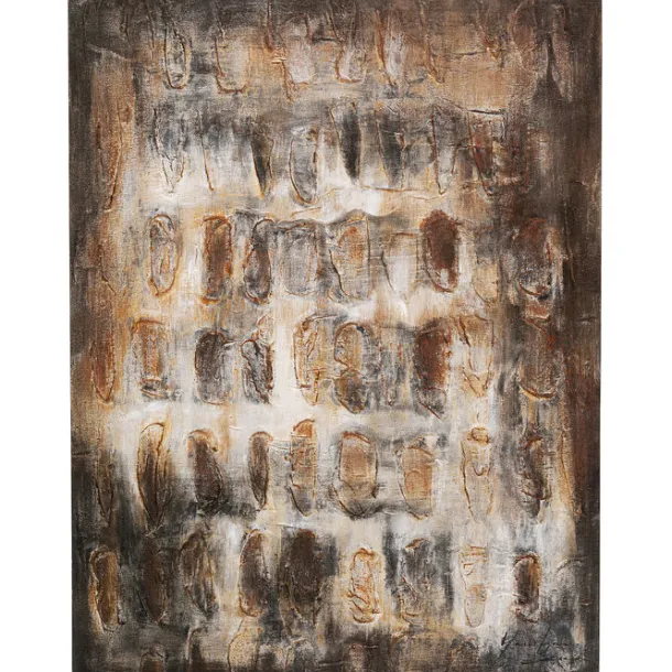 canvas_picture_shadows_br_0.webp Clearance KARE Design Canvas Picture Shadows Brown 90x120cm