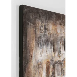 Clearance KARE Design Canvas Picture Shadows Brown 90x120cm