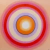 Outlet KARE Design Canvas Picture Tendency Circle Pink 120x120cm