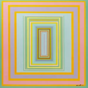 Hot KARE Design Canvas Picture Tendency Focus 140x140cm