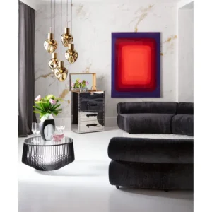 Best KARE Design Canvas Picture Tendency Red 120x160cm