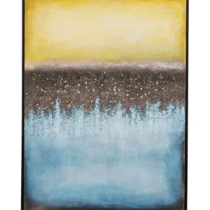 Discount KARE Design Canvas Picture Vista Blue 90x120cm