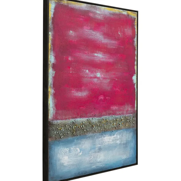 canvas_picture_vista_red__2.webp Sale KARE Design Canvas Picture Vista Red 90x120cm