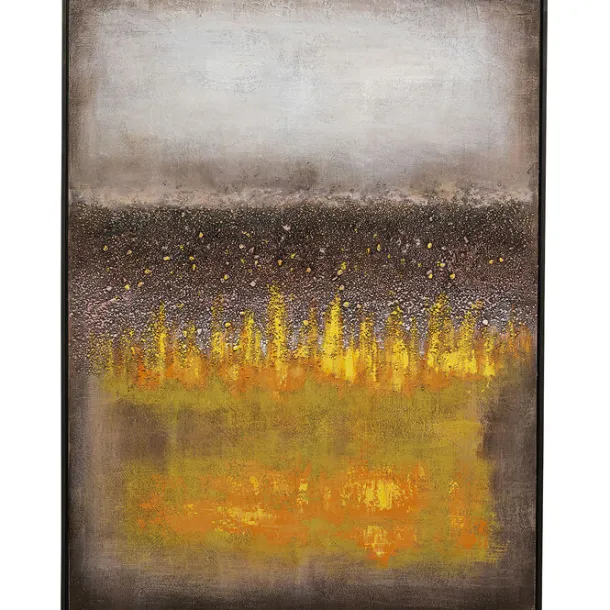 canvas_picture_vista_yell_0.webp Fashion KARE Design Canvas Picture Vista Yellow 90x120cm