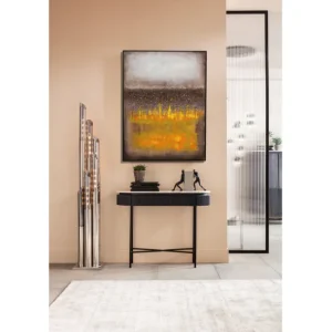 Fashion KARE Design Canvas Picture Vista Yellow 90x120cm