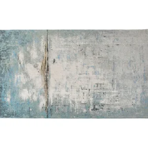 Fashion KARE Design Carpet Abstract Light Blue 170x240cm
