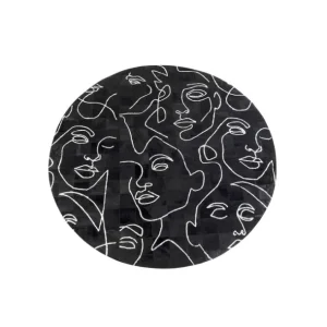 Hot KARE Design Carpet Art Faces Ø250cm