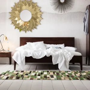 Fashion KARE Design Carpet Brick Green 170x240cm