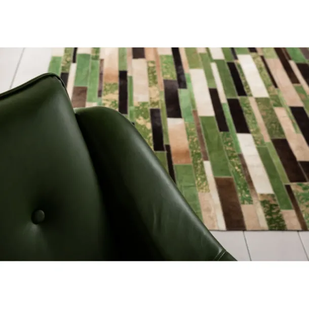 carpet_brick_green_xcm_7.webp Fashion KARE Design Carpet Brick Green 170x240cm