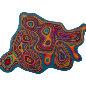 Online KARE Design Carpet Circle Shape Power 170x240cm