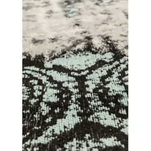 Best KARE Design Carpet Kelim Ornament Turquoise 170x240cm