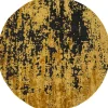 Clearance KARE Design Carpet Silja Yellow Ø200cm