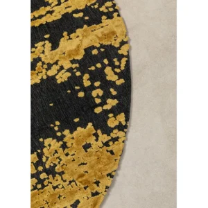 Clearance KARE Design Carpet Silja Yellow Ø200cm