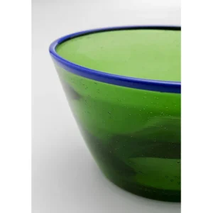 Outlet KARE Design Cearial Bowl Bubbles Green Ø14cm