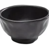 Online KARE Design Cereal Bowl Organic Black Ø15cm