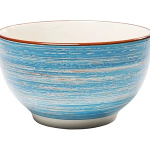 Best KARE Design Cereal Bowl Swirl Blue Ø14cm