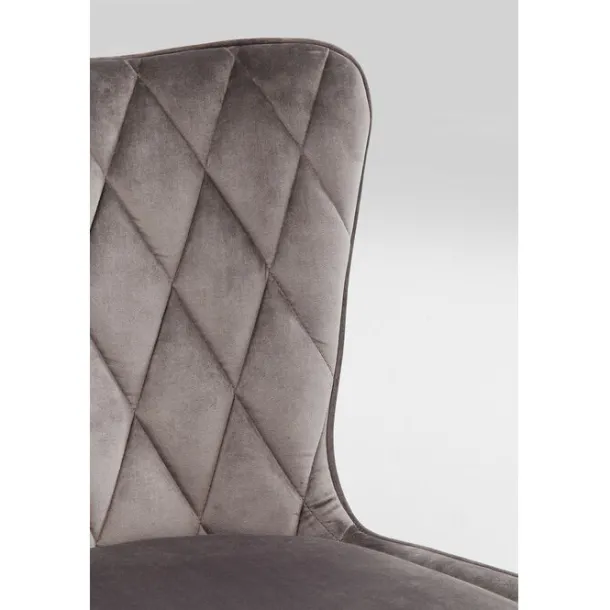 chair_black_marshall_velv_7.webp Clearance KARE Design Chair Black Marshall Velvet Grey