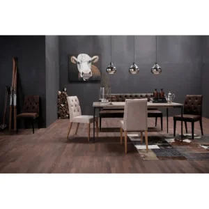 Clearance KARE Design Chair Casual Buttons Vintage