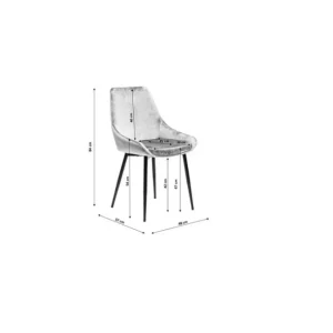 Hot KARE Design Chair East Side Bluegreen