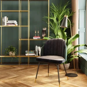 Best KARE Design Chair Hojas Grey