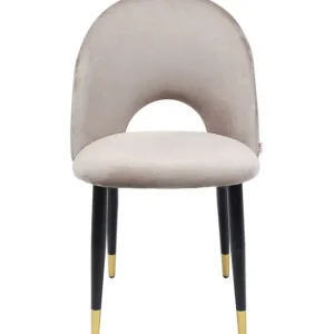 Hot KARE Design Chair Iris Velvet Beige