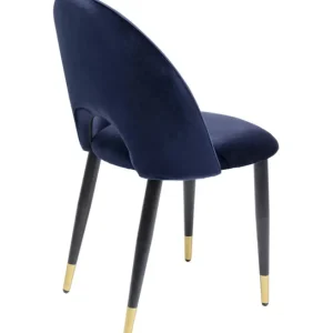 Discount KARE Design Chair Iris Velvet Blue (2/Set)