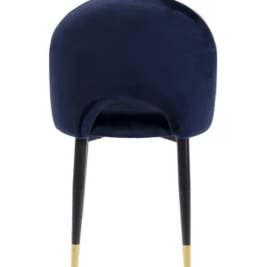 Discount KARE Design Chair Iris Velvet Blue (2/Set)