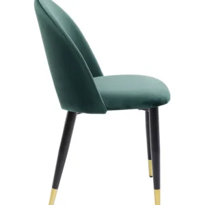 Clearance KARE Design Chair Iris Velvet Green