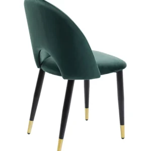Clearance KARE Design Chair Iris Velvet Green