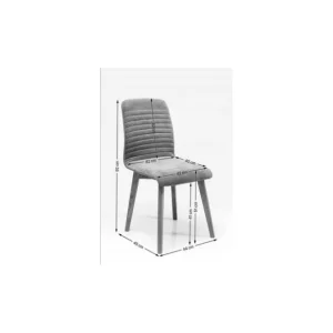 Best KARE Design Chair Lara Grey