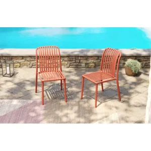 Fashion KARE Design Chair Porto Santo Terracotta