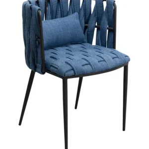 Online KARE Design Chair Saluti Blue