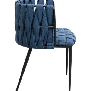 Online KARE Design Chair Saluti Blue