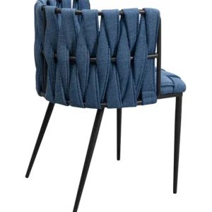 Online KARE Design Chair Saluti Blue
