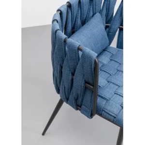 Online KARE Design Chair Saluti Blue