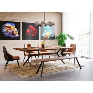 Clearance KARE Design Chair Urban Desire Brown