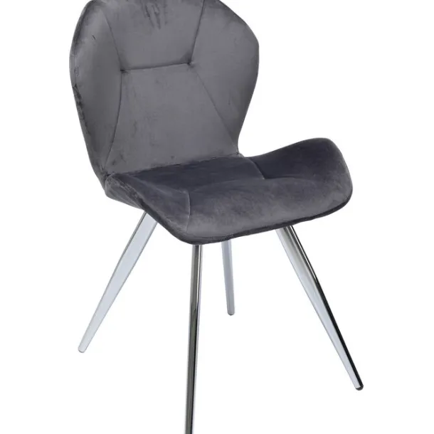 chair_viva_grey_chrome_3.webp Sale KARE Design Chair Viva Grey Chrome