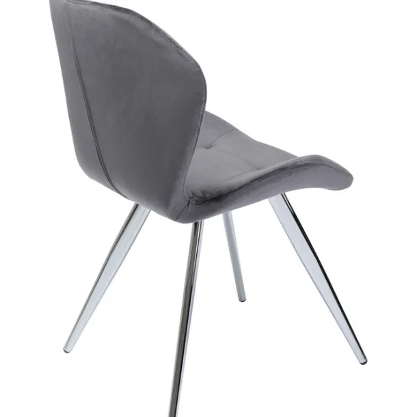 chair_viva_grey_chrome_5.webp Sale KARE Design Chair Viva Grey Chrome
