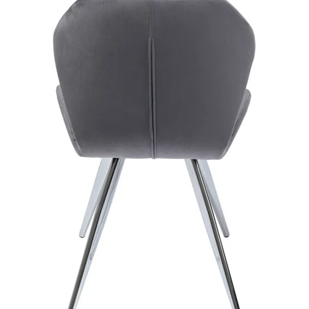 chair_viva_grey_chrome_6.webp Sale KARE Design Chair Viva Grey Chrome