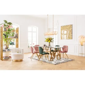 Fashion KARE Design Chair Viva Mauve