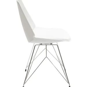 Clearance KARE Design Chair Wire White