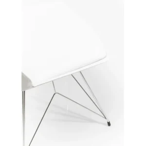 Clearance KARE Design Chair Wire White