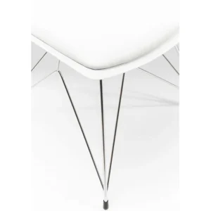 Clearance KARE Design Chair Wire White